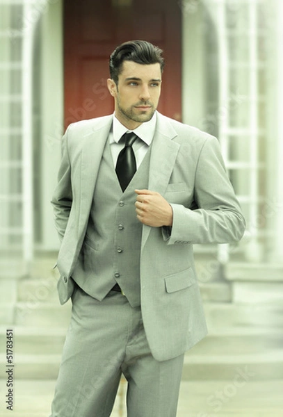 Obraz Successful young man