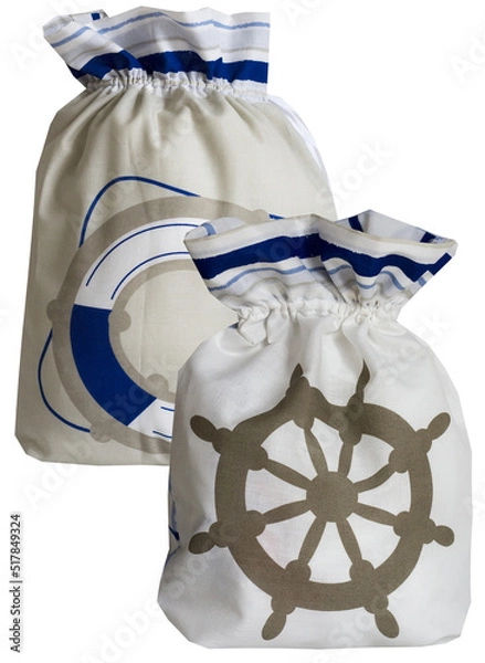 Fototapeta drawstring bag