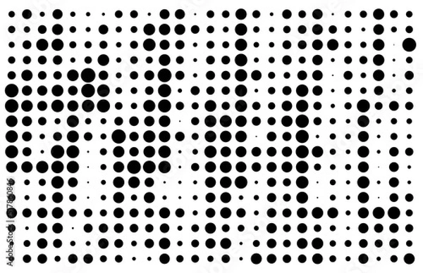 Fototapeta halftone dots background