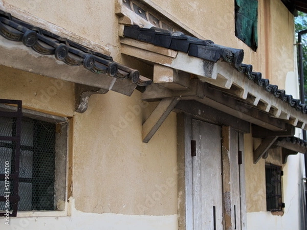 Obraz 蔵の壁のスナップ
