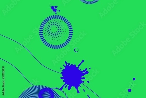 Obraz Geomeric colorful shapes. Modern technology business abstract cover design. Cover design template for the presentation, brochure, catalog, poster, book, magazines.
