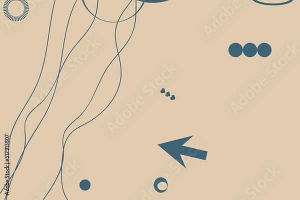 Fototapeta Geomeric colorful shapes. Modern technology business abstract cover design. Cover design template for the presentation, brochure, catalog, poster, book, magazines.
