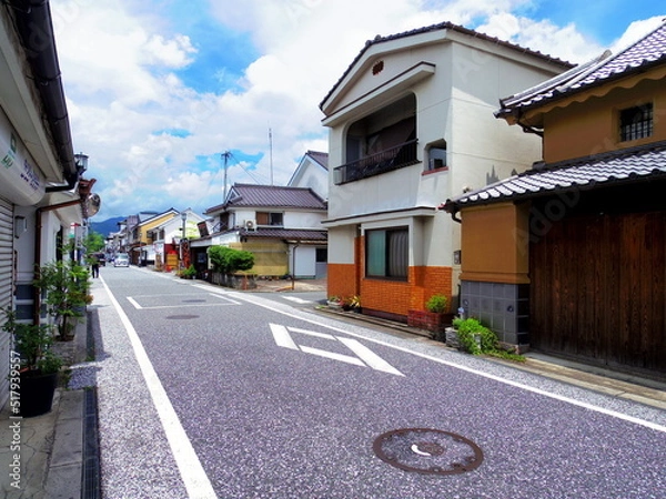 Fototapeta 豆田の町並み(大分県日田市)