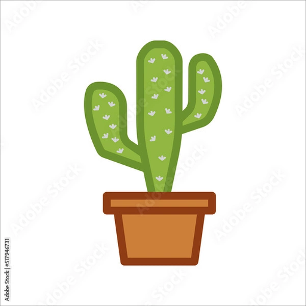 Obraz cactus icon vector design template