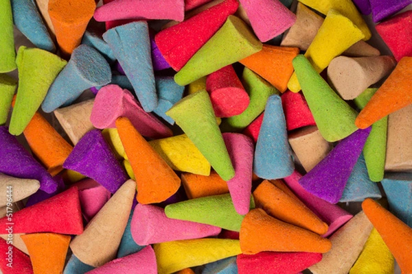 Obraz Colorful incense corn