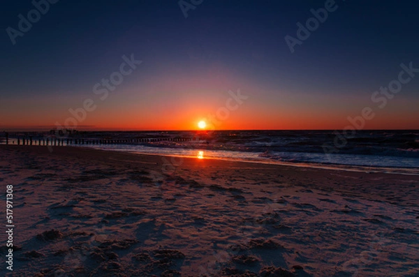 Obraz Sunset by the sea 