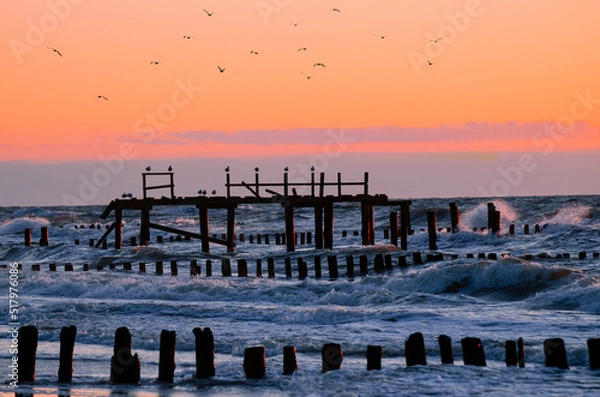 Obraz Sunset by the sea 