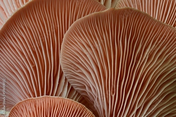 Fototapeta pink oyster mushrooms