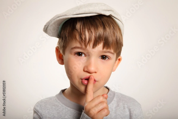 Obraz Psst Ruhe bitte