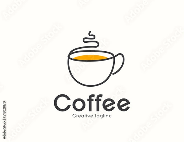 Obraz Coffee logo design