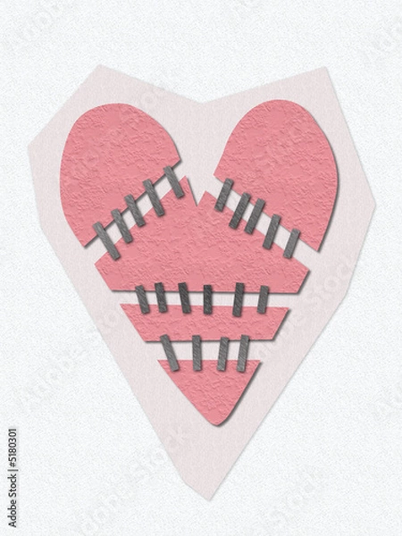 Obraz Patchwork Heart