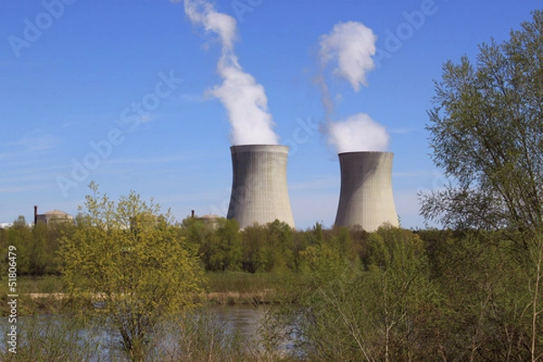 Fototapeta Centrale nucléaire