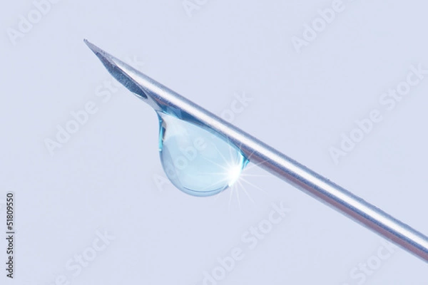 Obraz A drop on a needle