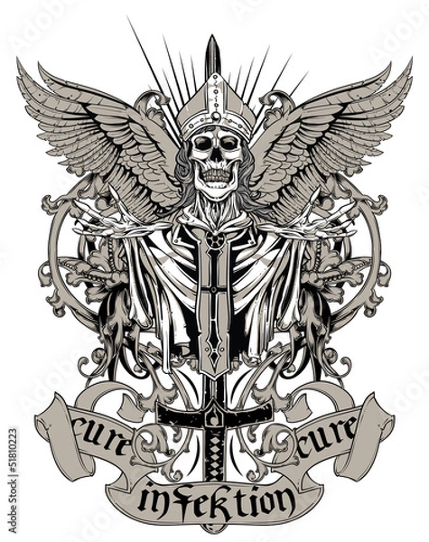 Fototapeta Cure infektion