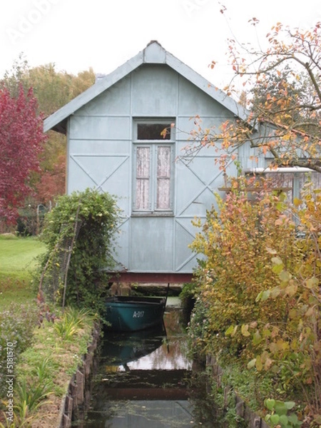 Obraz cabane à Amiens