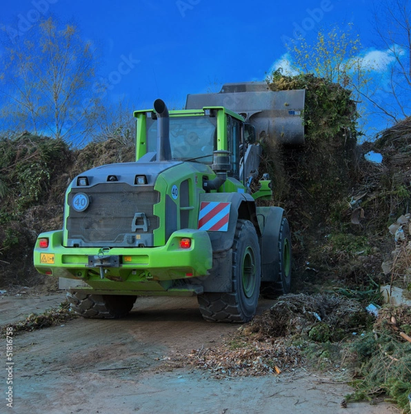 Fototapeta Entsorgung