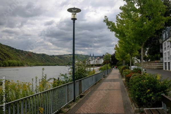 Obraz Views from the town of Boppard, Germany
