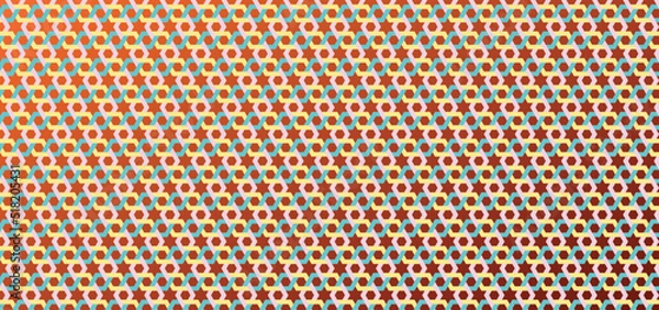 Obraz Abstract Geometric Pattern Background with Luxury Gradient Color