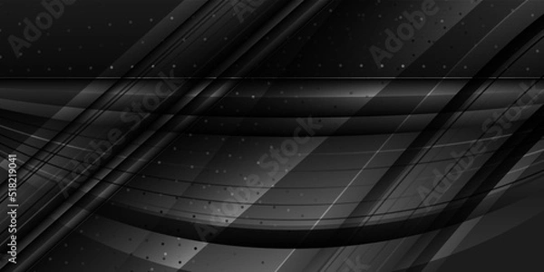 Fototapeta Abstract black background vector