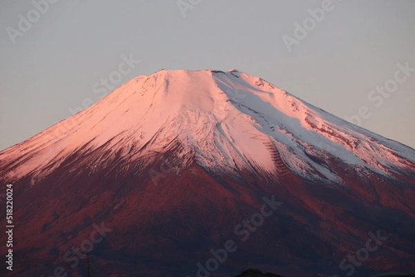 Obraz 朝焼けの富士山
