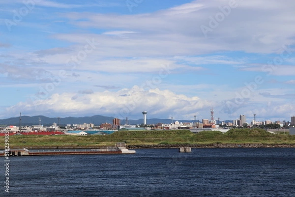 Obraz 海街の見える風景