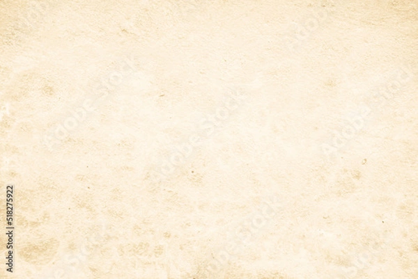 Obraz Old concrete wall texture background. Close up retro plain beige color cement material surface rough element concept.
