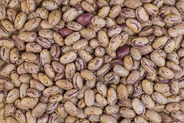 Fototapeta 背景素材　ヘルシーな食材　うずら豆