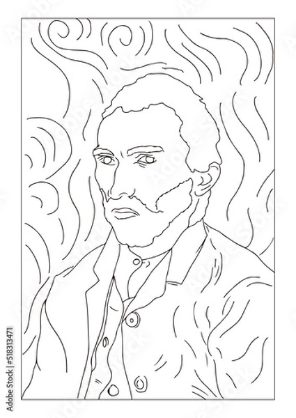 Fototapeta van gogh_self portrait