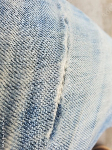 Obraz blue jeans texture