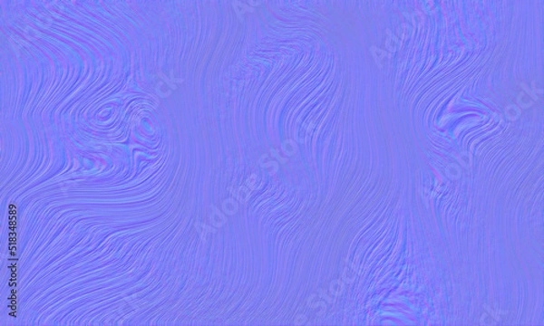 Fototapeta Normal Map for 3D programs Cement or concrete wall background