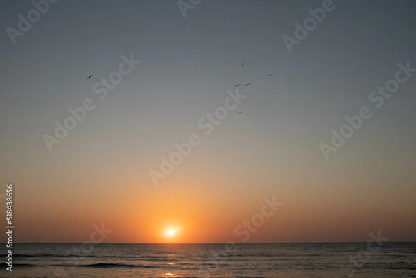 Obraz sunset over the sea