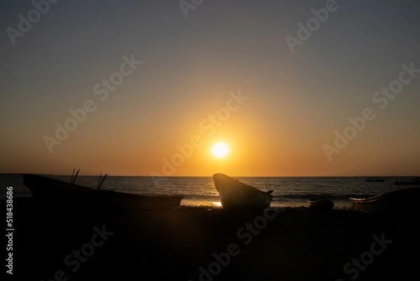 Obraz sunset on the beach