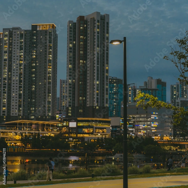 Obraz 동탄 신도시 주상복합아파트