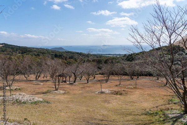 Fototapeta 鬼岳(おにだけ)園地 ー 長崎の五島列島(福江島)