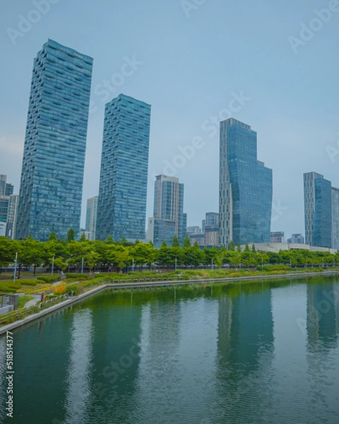 Obraz 인천 송도 센트럴파크 도심