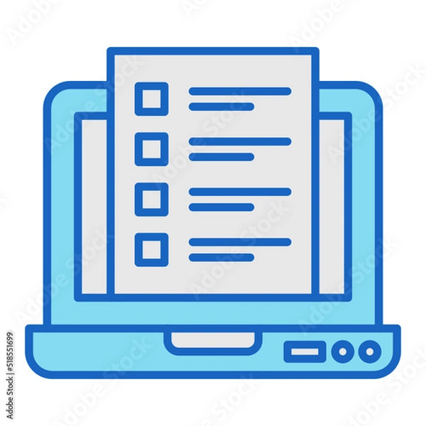 Fototapeta Laptop Icon