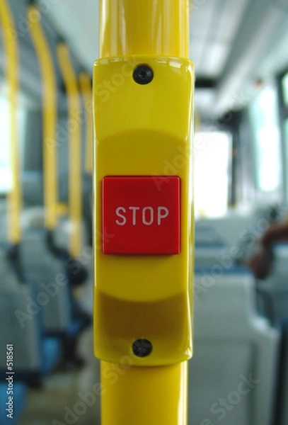 Obraz stop button