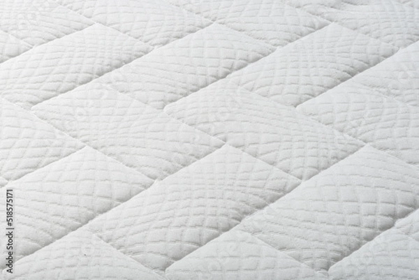 Obraz white fabric mattress texture