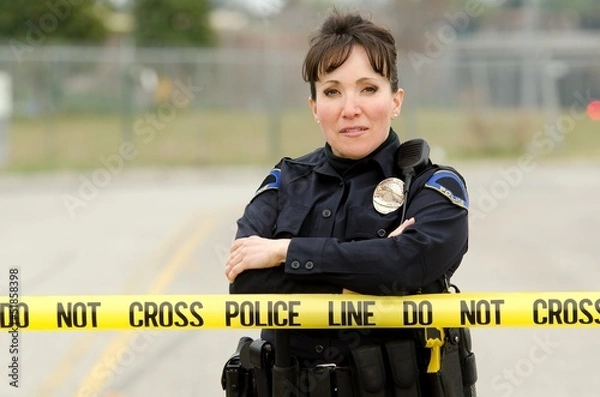 Obraz Female officer