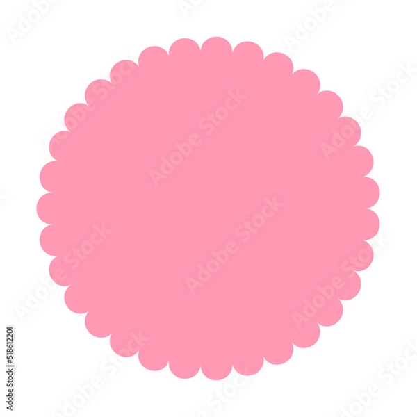 Fototapeta colorful round frame
