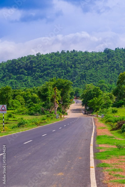 Obraz road to the mountains