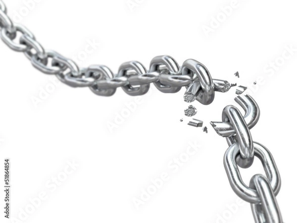 Obraz Breaking chain