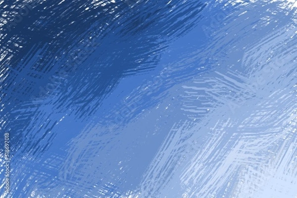Fototapeta Abstract blue background. Texture background 2D illustration. 