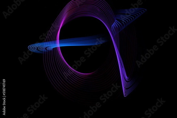 Fototapeta Abstract Lightpainting Background Stream - VISION photography