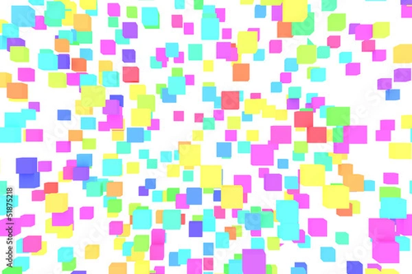 Fototapeta カラフルなブロックの素材