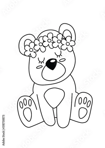 Obraz Coloring Pages Printable Preschool Activity Characters