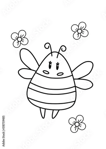 Obraz Coloring Pages Printable Preschool Activity Characters