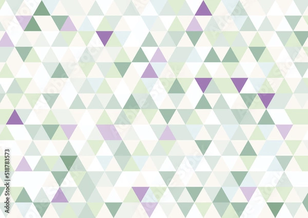 Fototapeta 三角パターンの幾何学背景素材