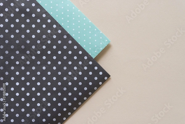 Obraz folded scrapbook paper