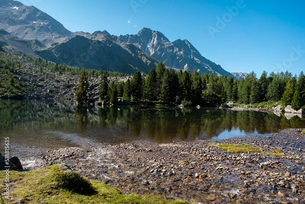 Obraz Swiss Mountain Lake